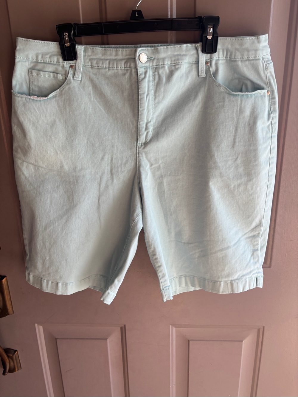 Charter Club Light Blue Bermuda shorts size 18